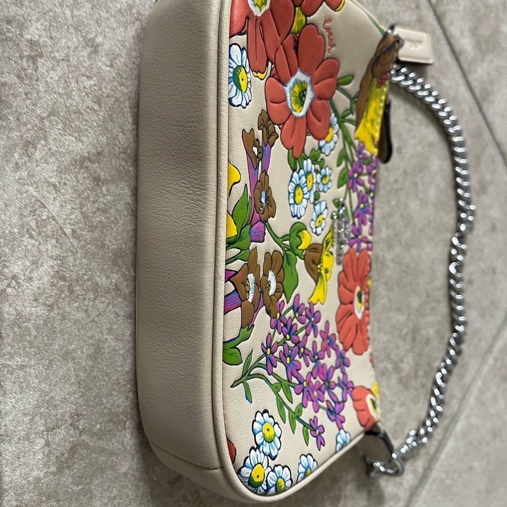 Coach Nolita Floral Print Bag - Multicolor - Picture 9 of 9